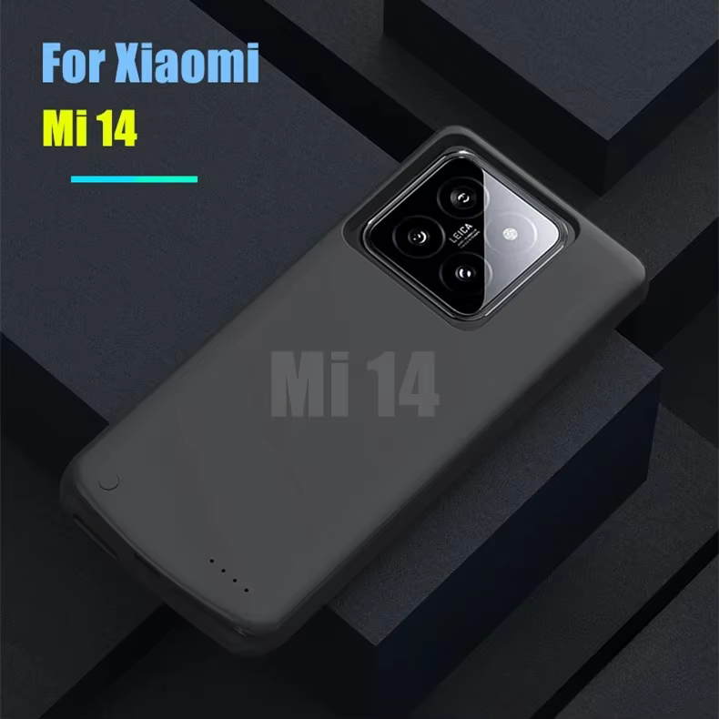 Nouveau couvercle de Powerbank pour Xiaomi Mi 14 étuis de batterie externe chargeur Portable housse 
