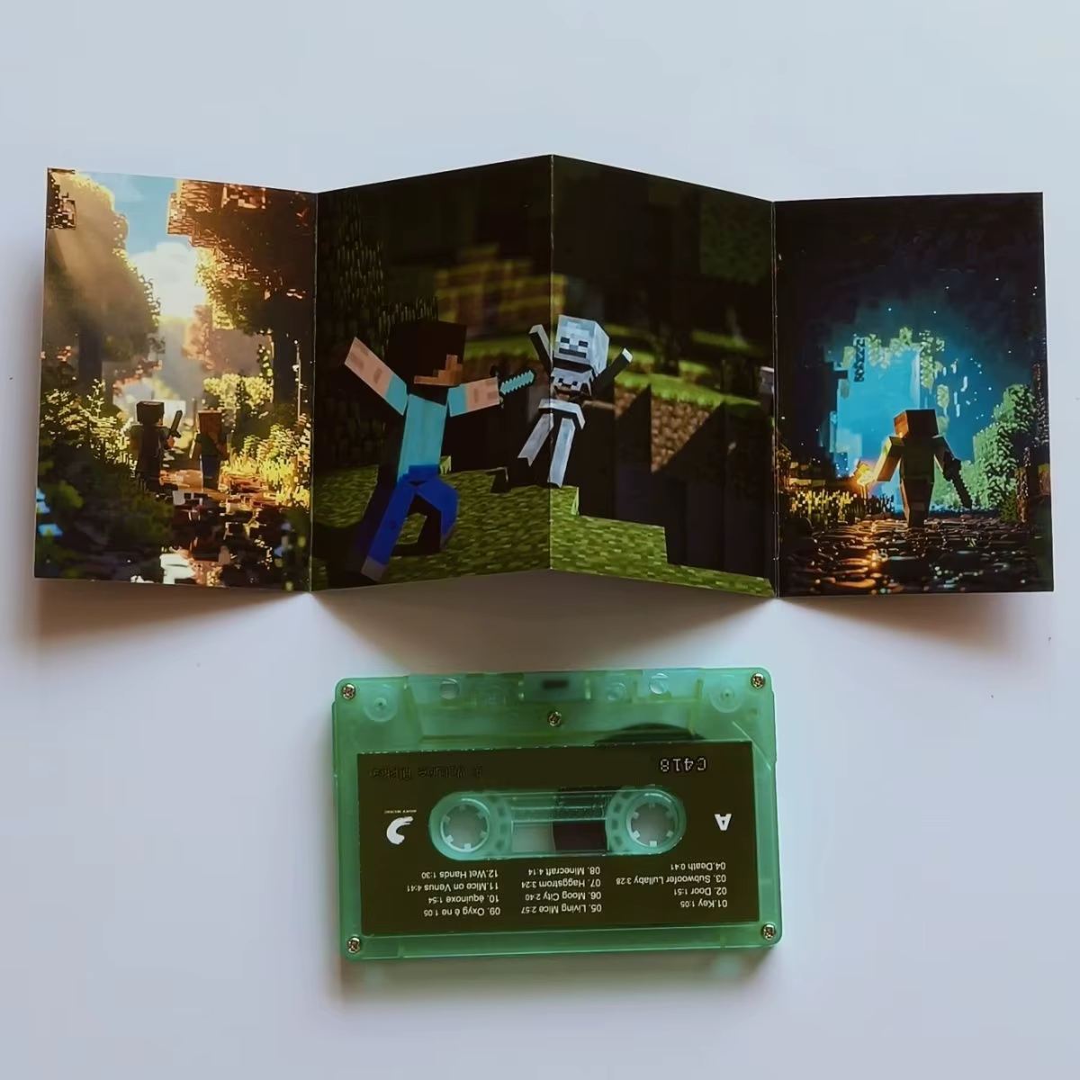 Jeu de bac à sable Daniel Rosenfeld, bande musicale C418 Steve OST, Album Cassettes, Cosplay, balade