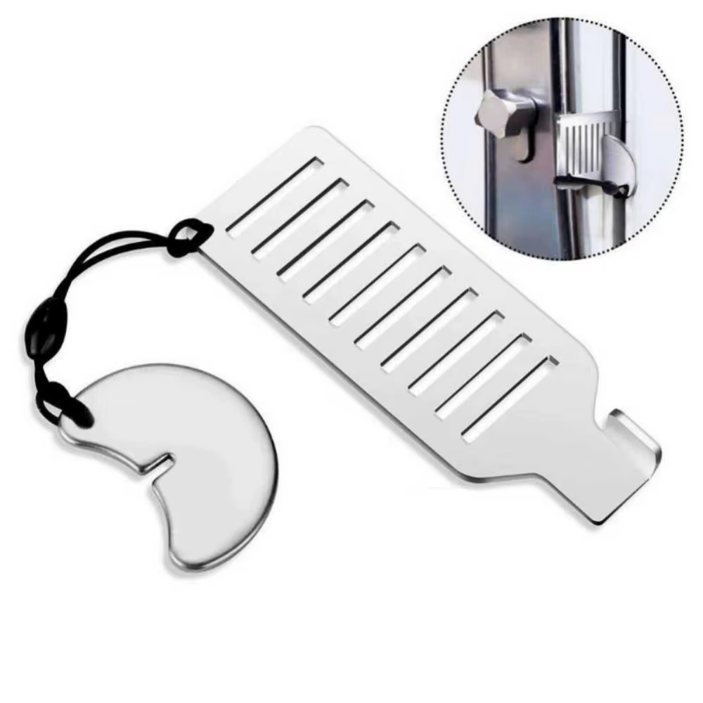 Serrure de porte portable de voyage, verrou de sécurité antivol pour porte, butée de porte universel