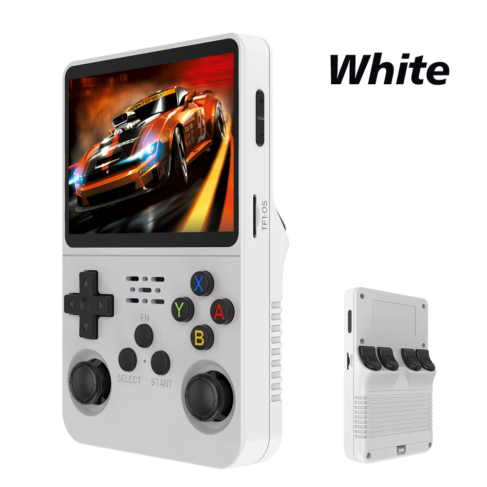 Console de jeu vidéo rétro portable, console de jeu, système Linux, écran IPS 128 pouces, lecteur vi
