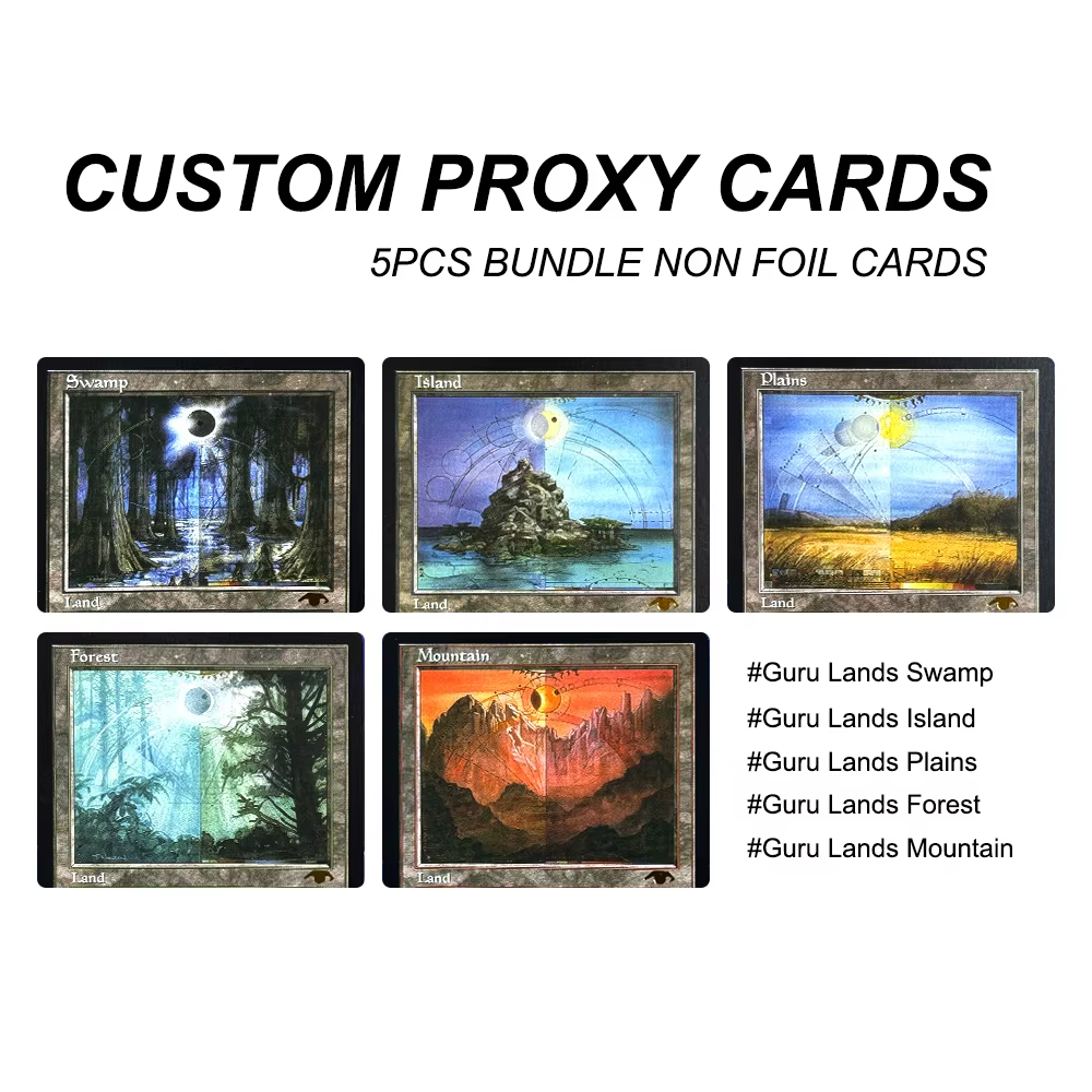 Cartes Proxy MTG Magiques Personnalisées de Haute Qualité – Lot de Cartes Non Foilées à Prix Réduit 