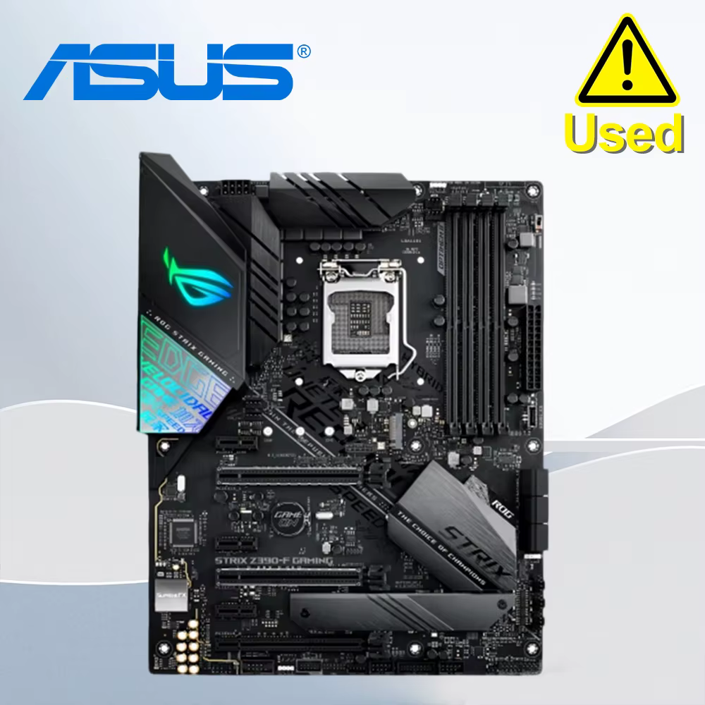 ASUS ROG STRIX Z390-F GAMING LGA 1151 4*DDR4 1×Display 128GB Port 30.5×24.4cm PCI-E 3.0