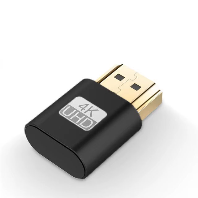Moniteur virtuel 4K, émulateur EDID, prise factice compatible HDMI 2.0, adaptateur d'affichage fantô