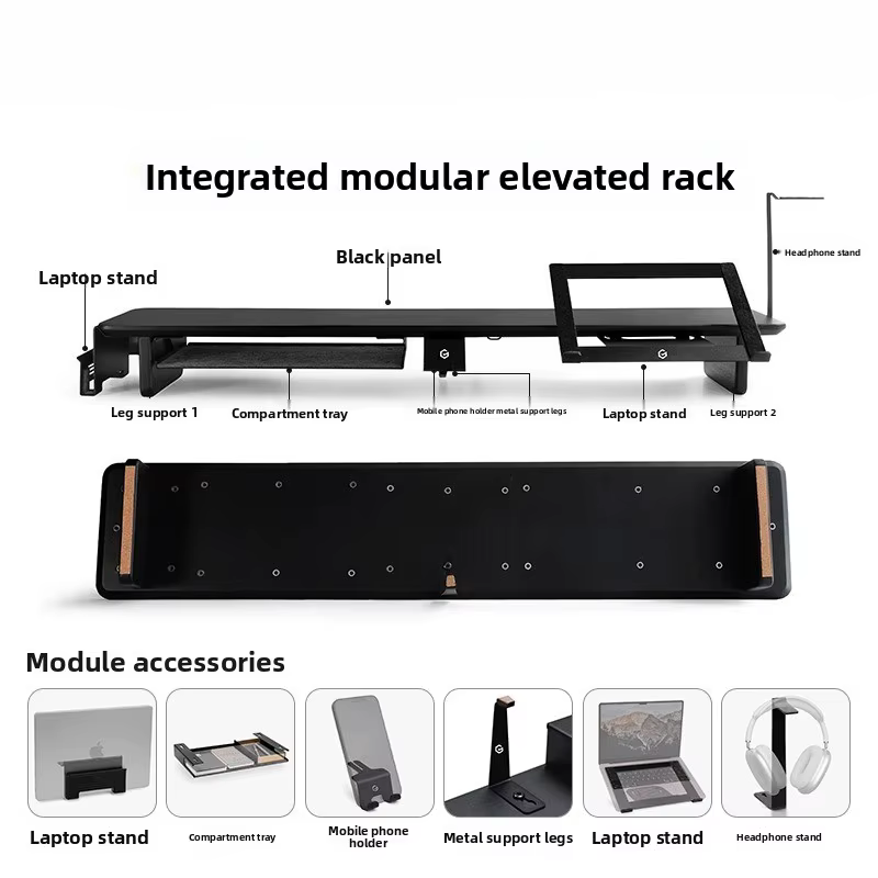 Support de moniteur modulaire Z3, support d'ordinateur Premium pour espace de travail ergonomique, o