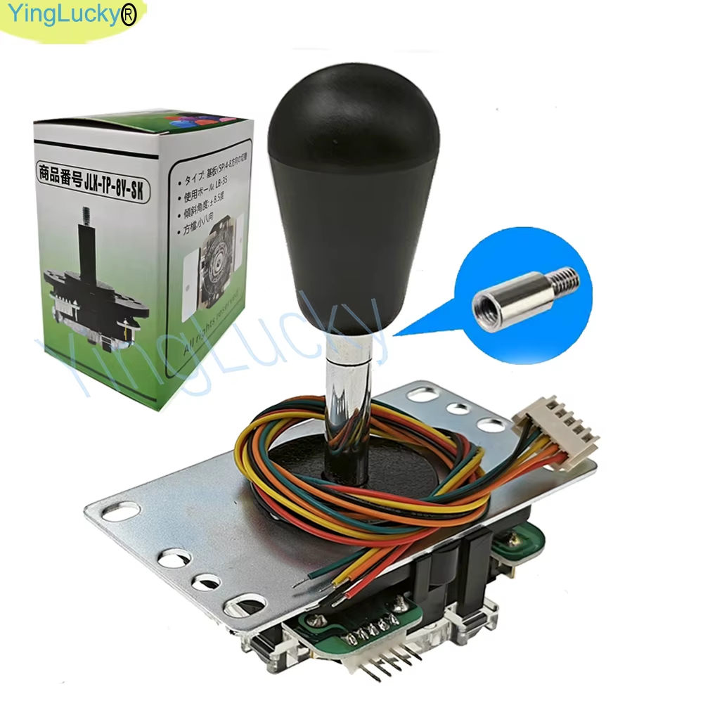 Manette d'arcade SANWA originale japonaise JLX-TP-8Y-SK, manettes sans latence pour PC, Raspberry Pi