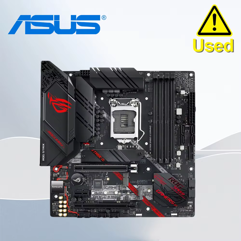 La carte mère ASUS ROG STRIX B460-G GAMING Socket 1200 prend en charge les processeurs CPU Isabel Co