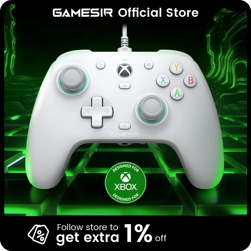 GameSir G7 SE Manette de jeu Xbox Manette filaire pour Xbox Series X, Xbox Series S, Xbox One, avec