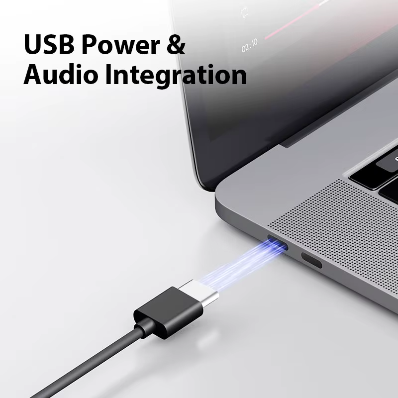 Edifier R20BT Haut-parleur alimenté par USB Bluetooth 6.0 Haut-parleurs d'ordinateur avec effets lum