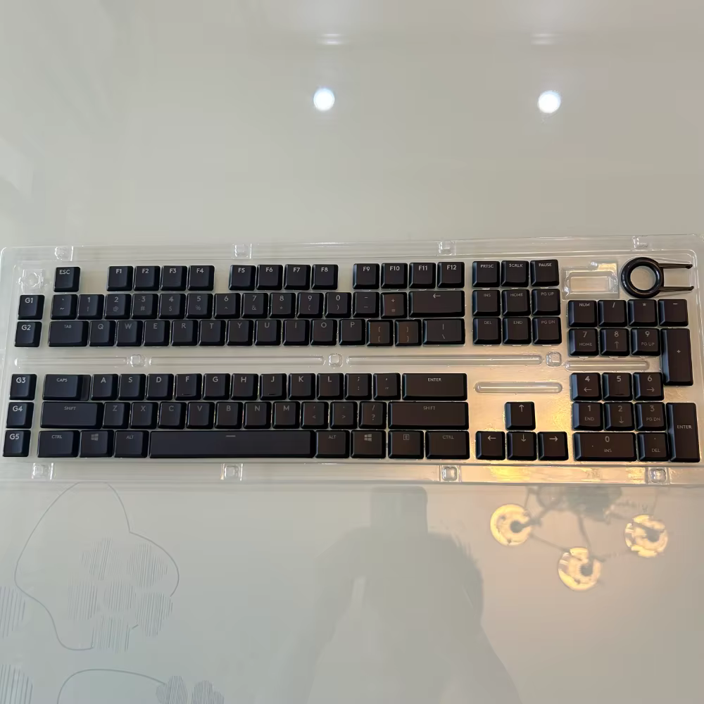 Capuchons de touches de clavier mécanique de jeu pour Logitech G915\G913\G815\G813\TKL87, 111 touche