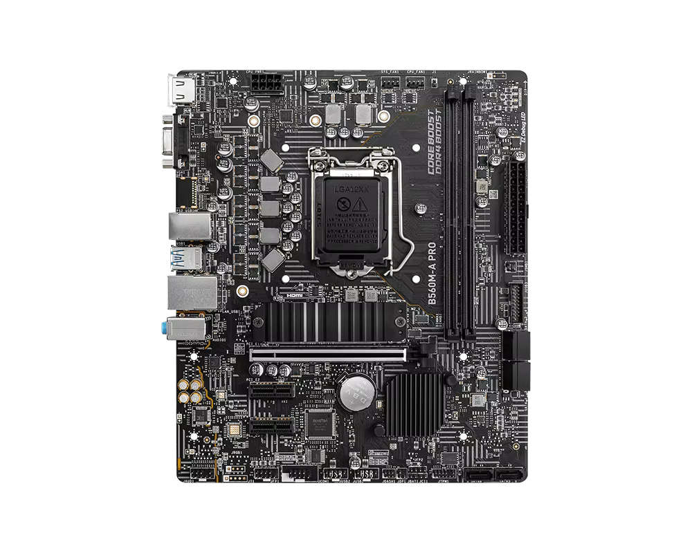Carte mère MSI B560M-A PRO LGA 1200 64 Go PCI-E 4.0 1×HDMI 1×VGA