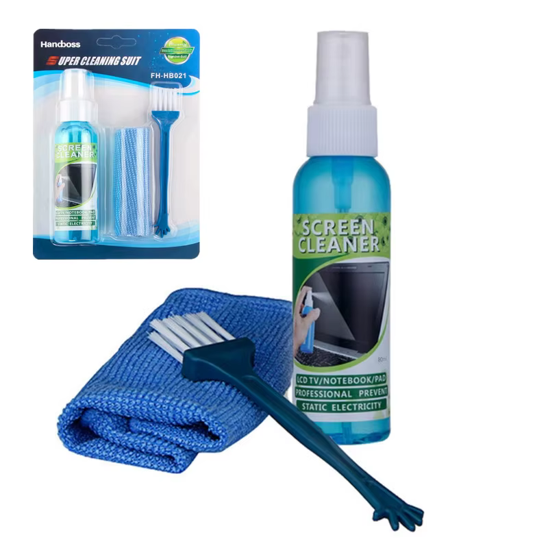 Kit de nettoyage d'écran liquide de haute qualité, 1 ensemble de tissus de brosse, pour TV LCD, tabl