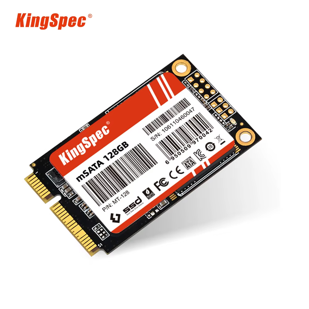 KingSpec – disque dur interne SSD mSATA, avec capacité de 128 go, 256 go, 512 go, 1 to, PCIe, pour D