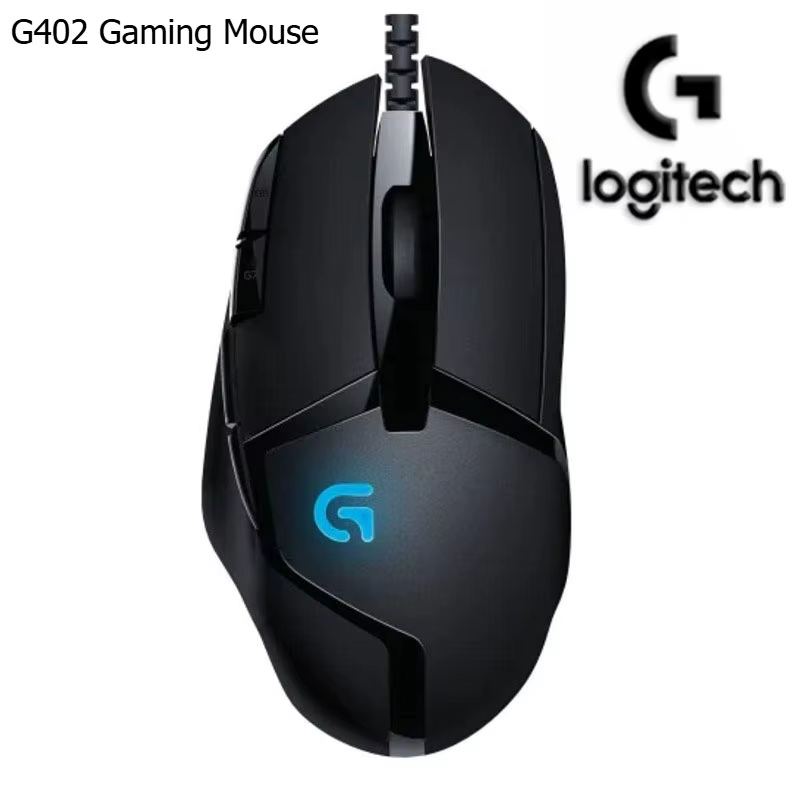 Souris mécanique filaire Logitech G502 HERO, éclairage RGB, version noire, 11 boutons programmables,