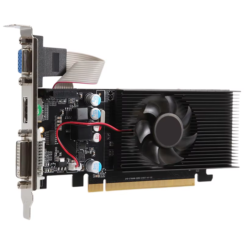 M67K-GT210 1GB DDR2 64Bit carte graphique PCIE 2.0 GPU-Compatible DVI VGA carte vidéo de bureau