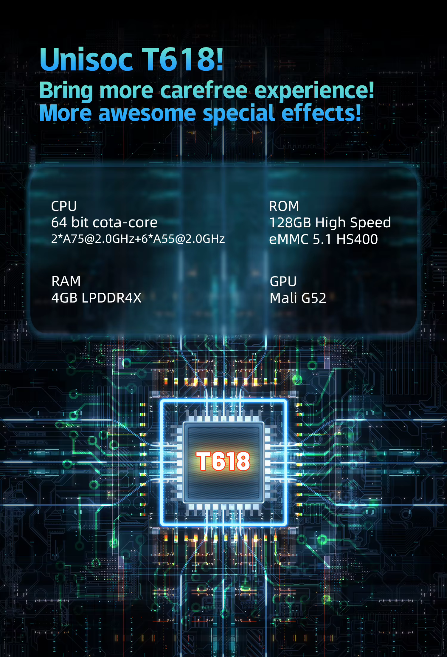 ANBERNIC – Console de jeu portable RG505, Android 12, Unisoc Tiger T618, 128 go intégré, préchargés,