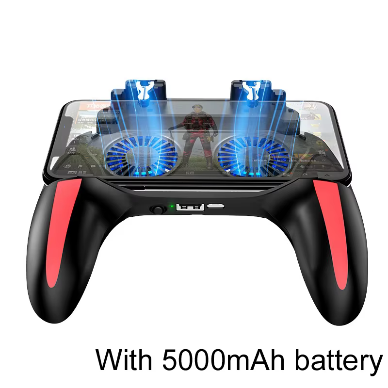Manette de jeu H10 avec poignée portable, Joystick, pour déclencheur Pubg, ventilateur de refroidiss