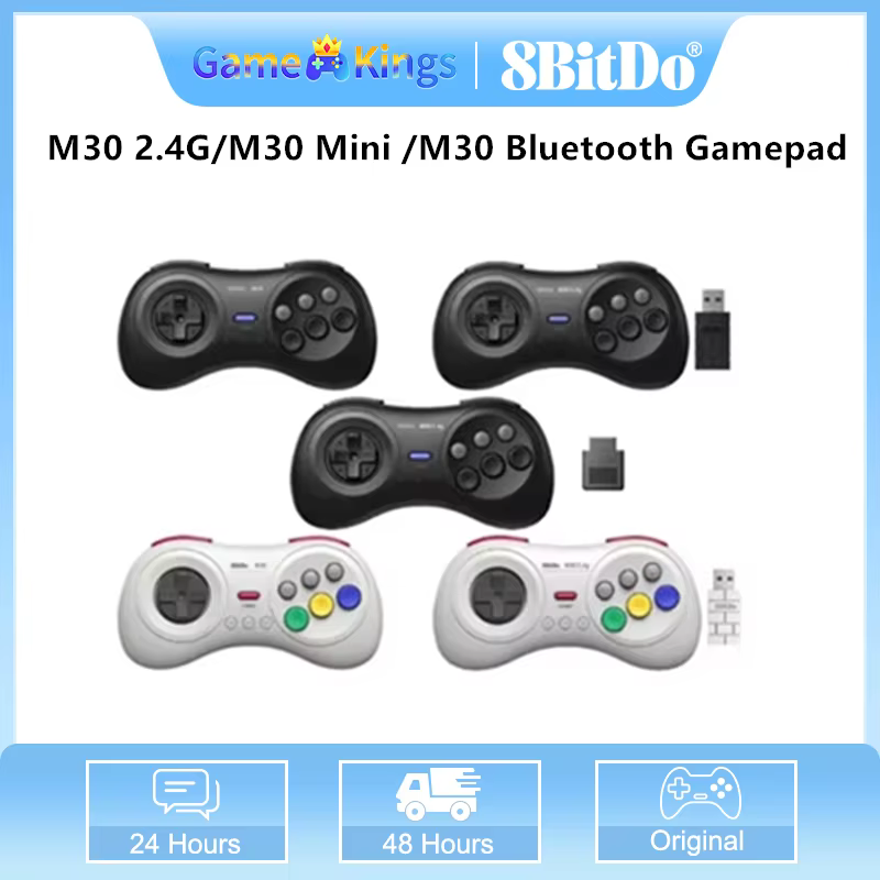 8Bitdo M30 2.4G/M30 Mini /M30 manette de jeu Bluetooth pour Nintendo Swtich contrôleur sans fil pour