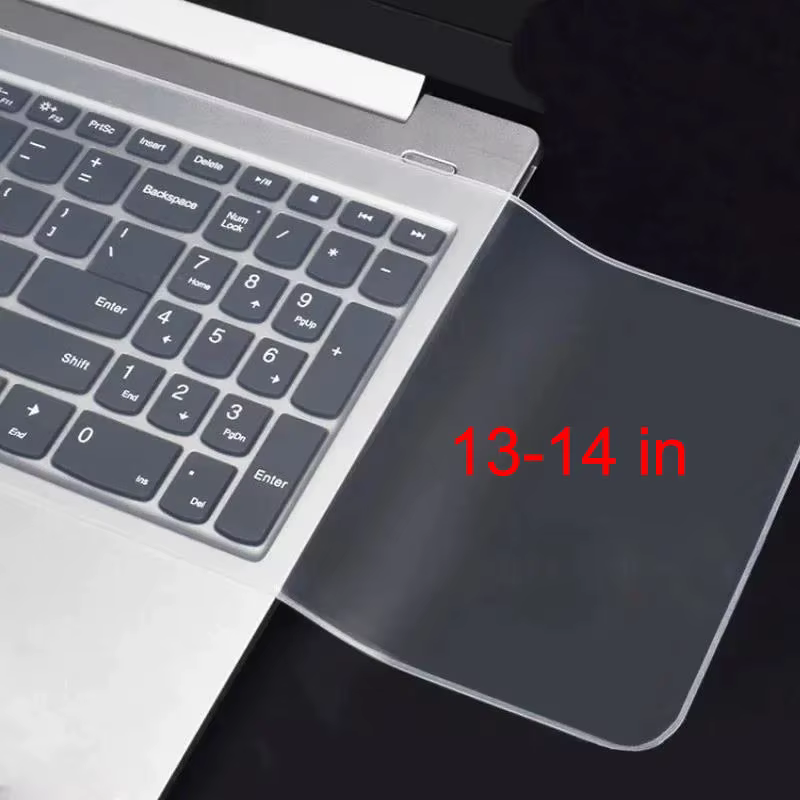 Housse de clavier transparente imperméable pour ordinateurs portables de 13 à 17 pouces, accessoires