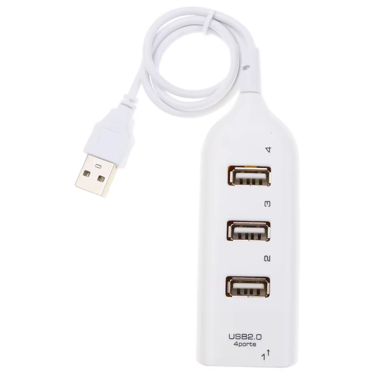 Hub USB haute vitesse 4 ports USB 2.0 avec câble Mini répartiteur USB Hub utilisation adaptateur sec