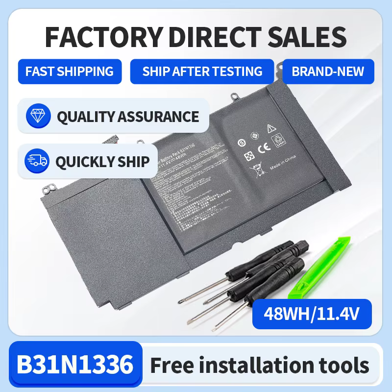 Batterie d'ordinateur portable Somi B31N1336 pour ASUS VivoBook C31-S551 S551L S551LB S551LA R553L R