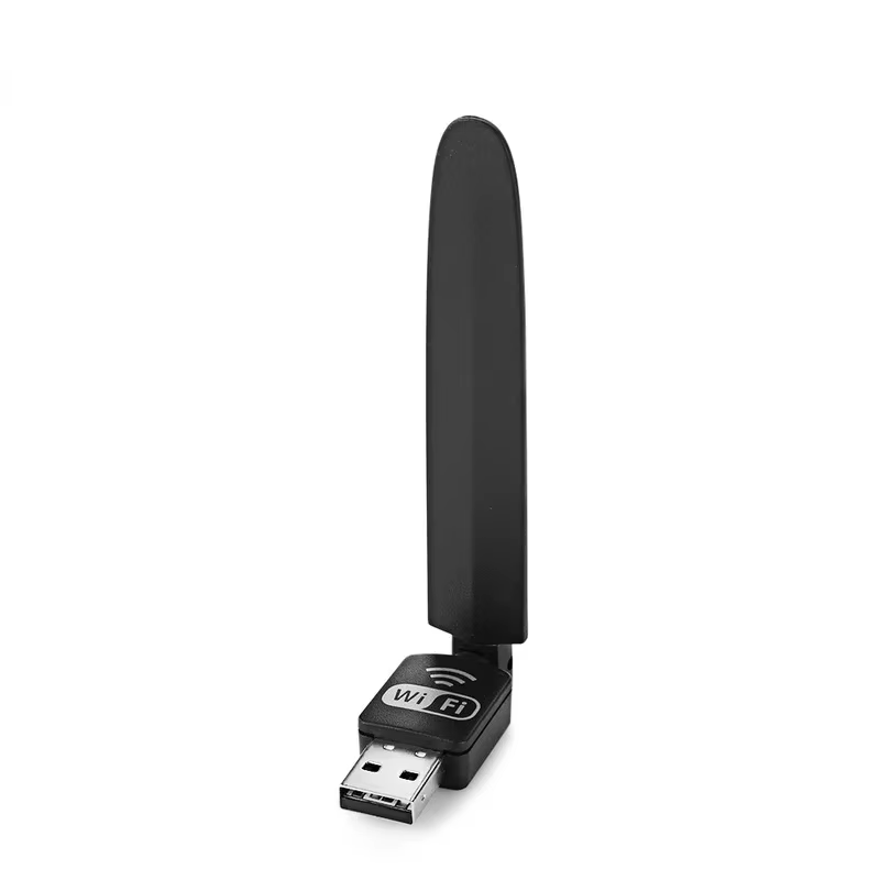 Adaptateur WiFi USB externe 150M, Dongle d'antenne, Mini carte réseau LAN sans fil 802.11n/g/b pour 