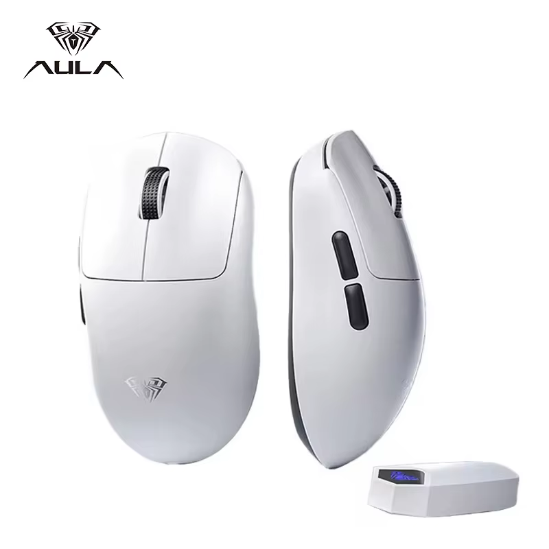 AULA SC800 souris de jeu USB-C filaire/2.4G 37g léger 8K Paw3395 capteur souris personnalisées PC e-