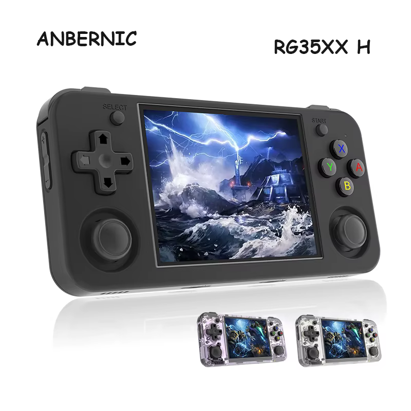 ANBERNIC RG35XX H Console de jeu portable écran IPS 3.5 pouces Linux H700 lecteur de jeux vidéo rétr
