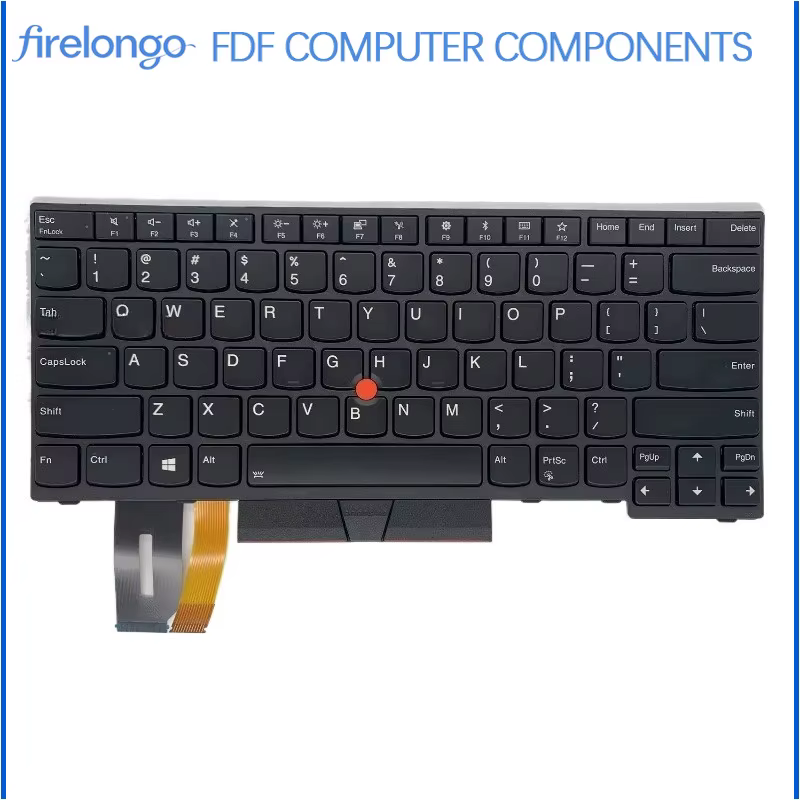 Nouveau clavier rétroéclairé d'origine pour Lenovo ThinkPad T480S T495 T490 P43S 01YP280