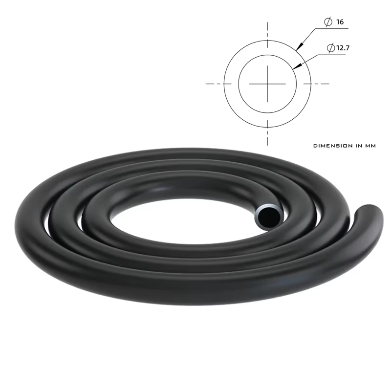 Tuyau EPDM pour refroidisseur d'eau 9,8X15,9 mm Flexible, résistant à la flexion, à la corrosion et 