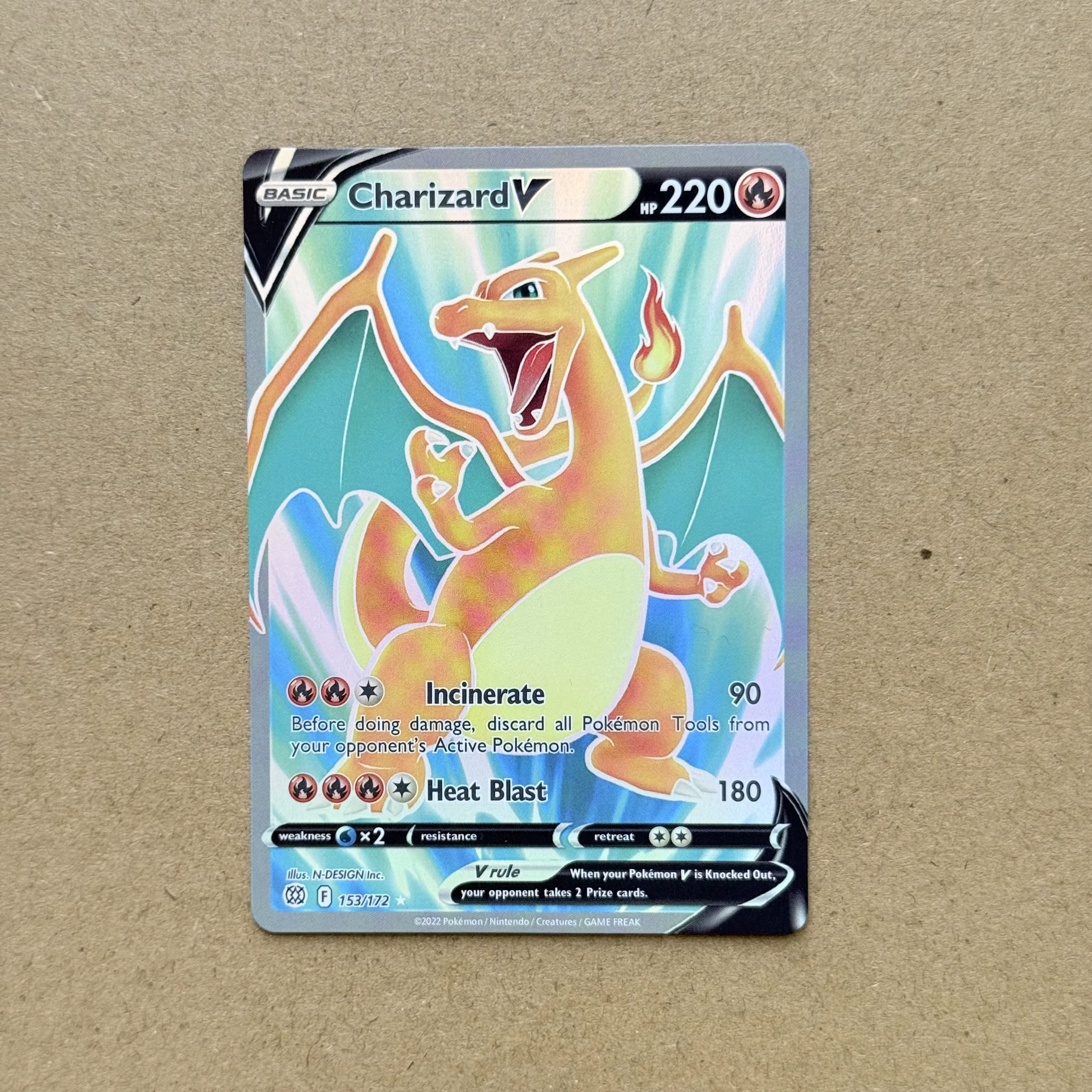Cartes Pokémon Charizard 1ère Édition Charizard 1996 Base Set SV/Team Rocket Foil Cartes Rares Colle