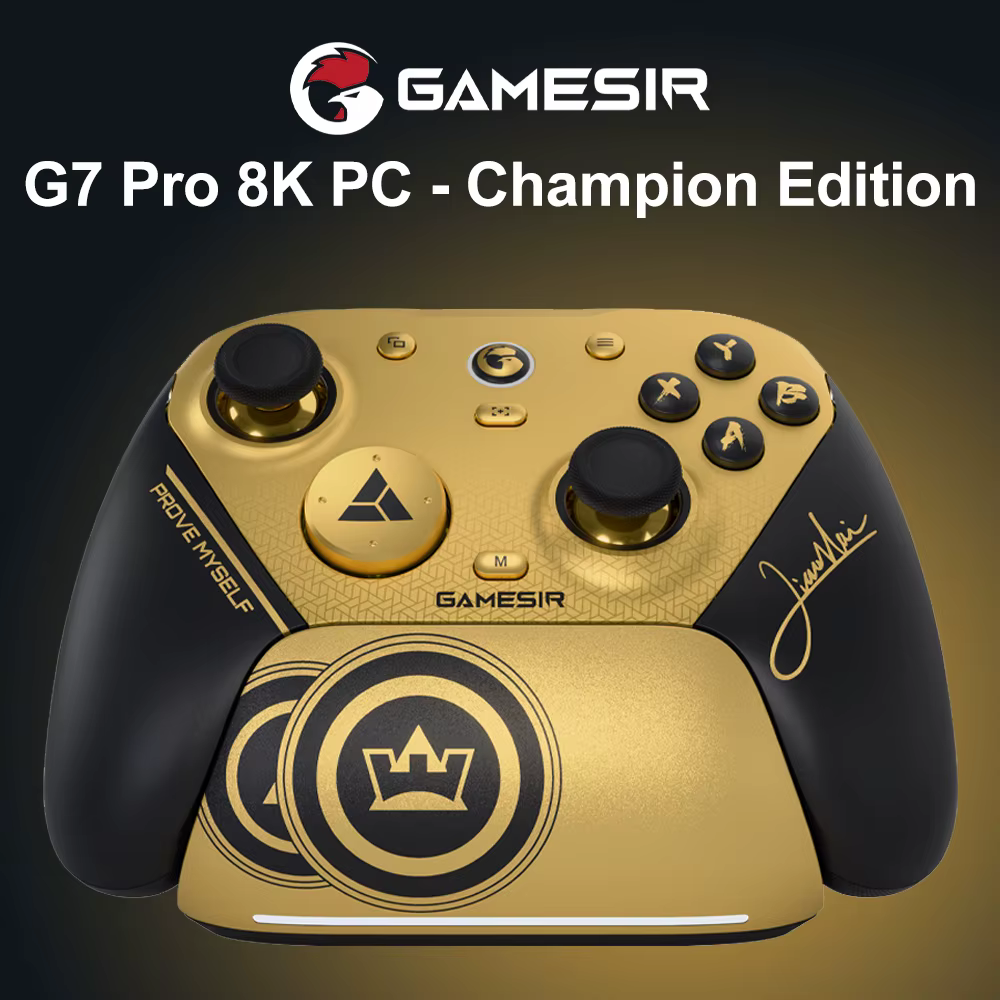 Manette sans fil GameSir G7 Pro 8k PC Aimlabs Edition pour jeux FPS Esport avec contrôle de mouvemen