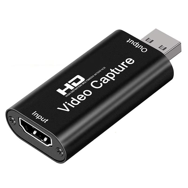 Carte d'acquisition vidéo en métal 4K, compatible HDMI, USB 2.0, pour jeu PS4, caméscope DVD, caméra