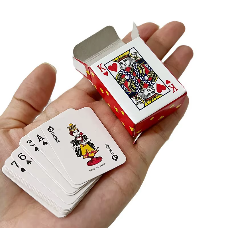 Mini cartes à jouer originales, jolies petites cartes à jouer, cartes à jouer de voyage, cartes à jo