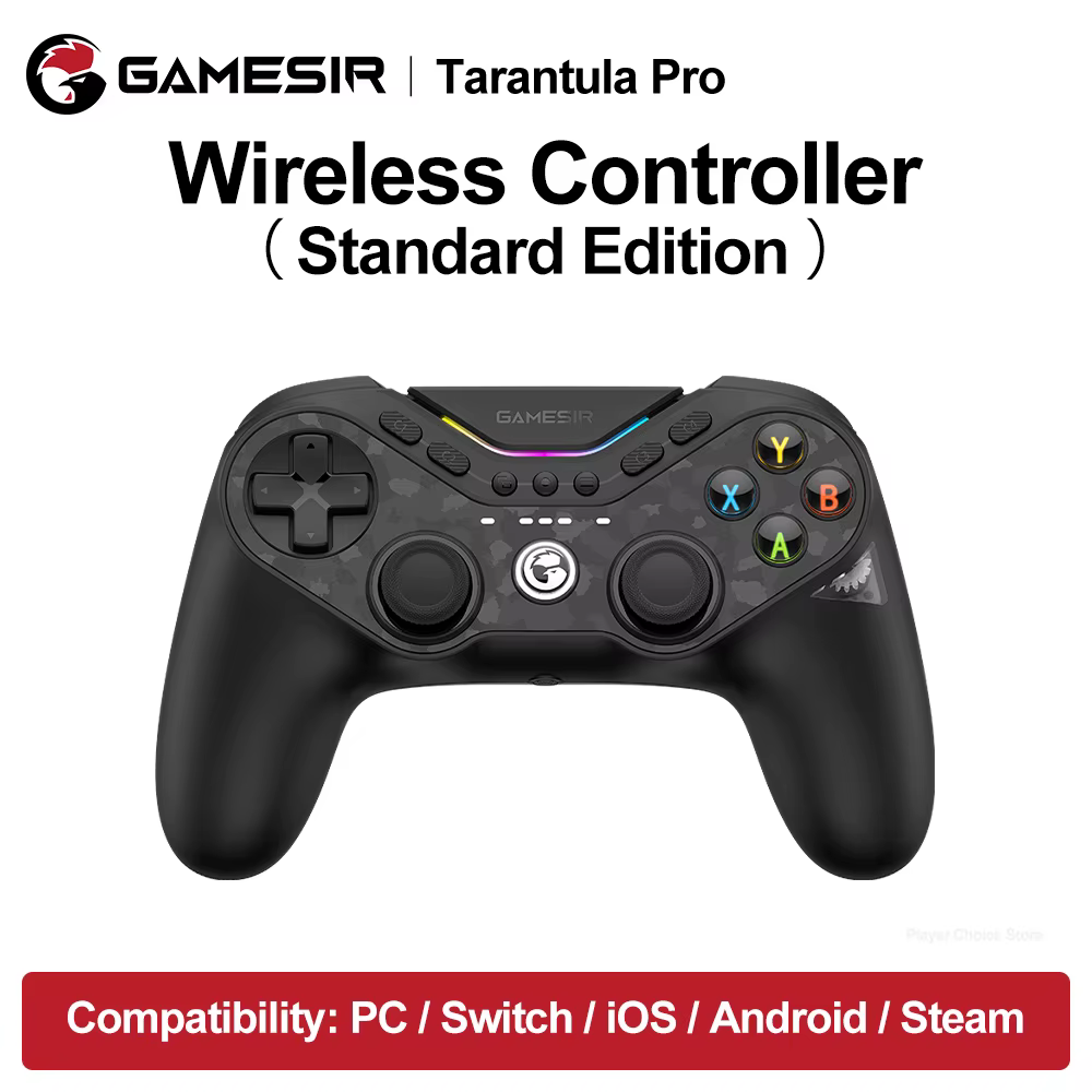 Manette de jeu GameSir Tarantula Pro pour PC, Nintendo Switch 2, Android, iOS, avec joysticks TMR Ha
