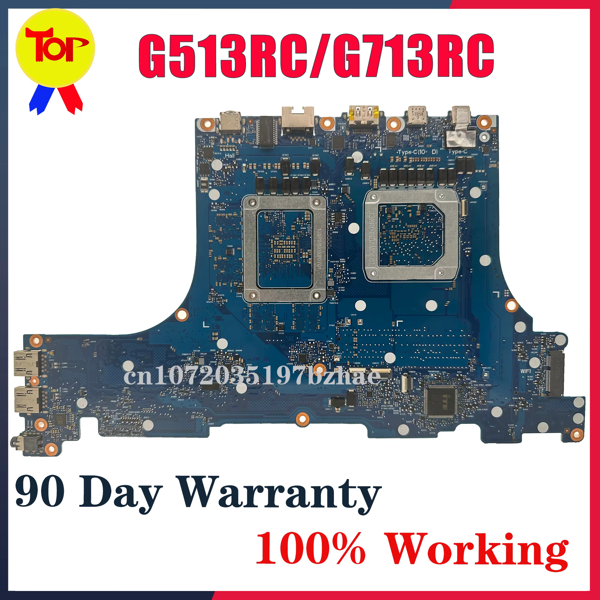 Carte mère G513R pour ordinateur portable ASUS ROG Strix G513RC G713RC G513RE G713RE avec R7-6800H R