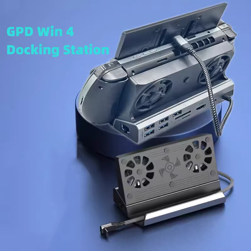 Station d'accueil pour GPD Win4, ventilateur de refroidissement pour touristes, 5 ports USB, 4K @ 60