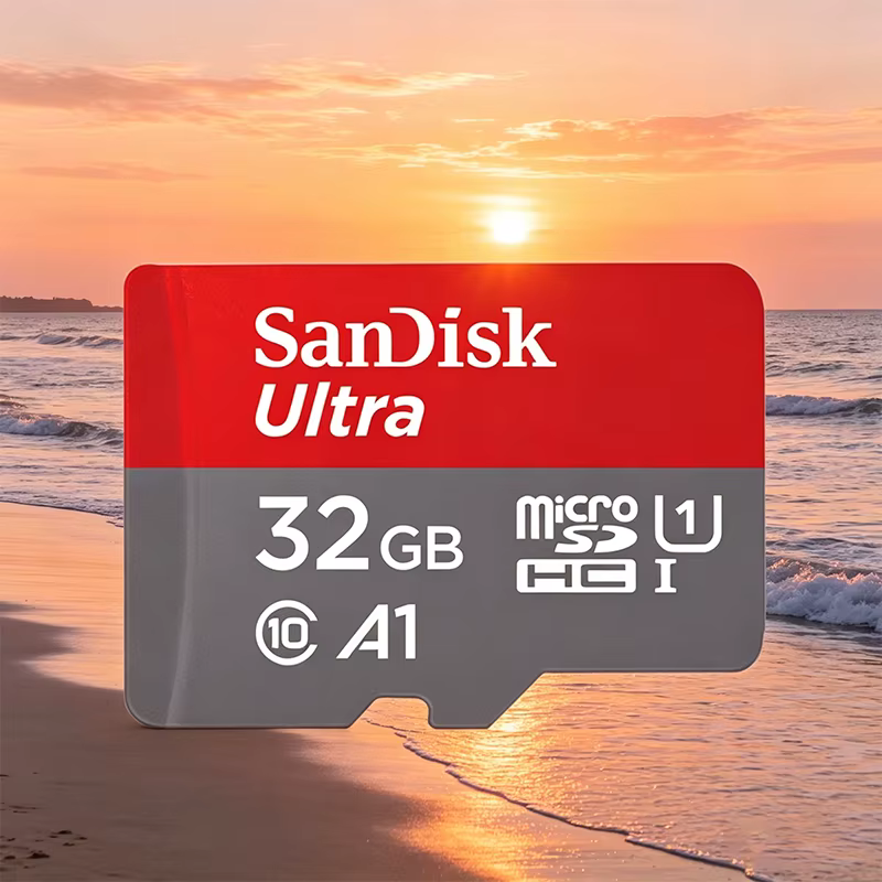 Carte mémoire Micro TF SD Sandisk Ultra 128 Go, 32 Go, 64 Go, 256 Go, carte flash SD/TF, miniSD pour