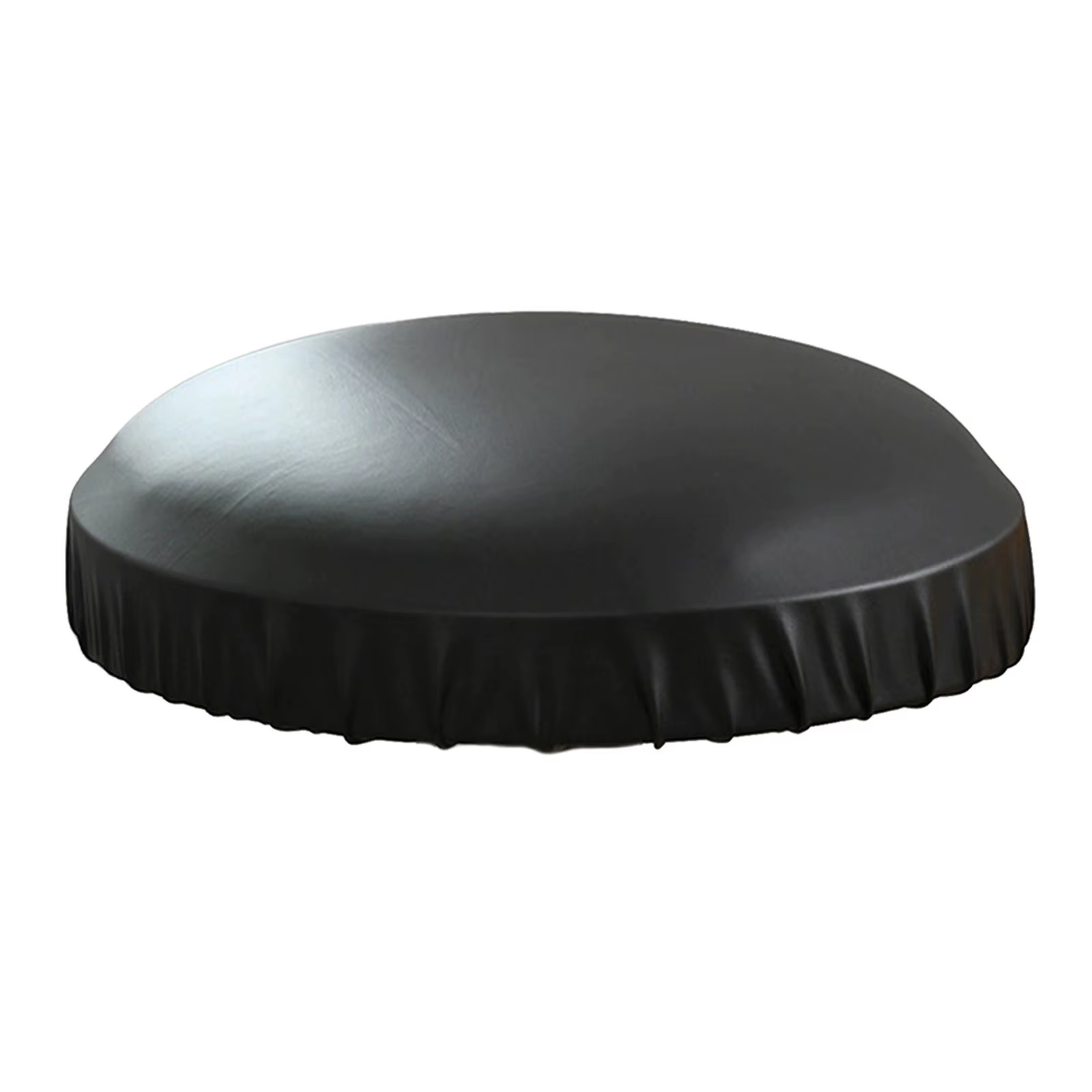 Housse de chaise de tabouret en cuir PU, housse de protection de siège pour tabourets de Bar ronds d