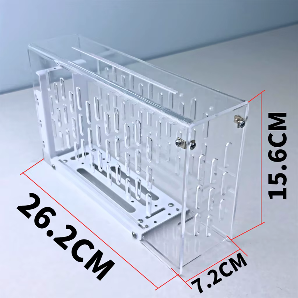 EGPU – carte graphique externe pour ordinateur portable, Base de support métallique + cadre en acryl