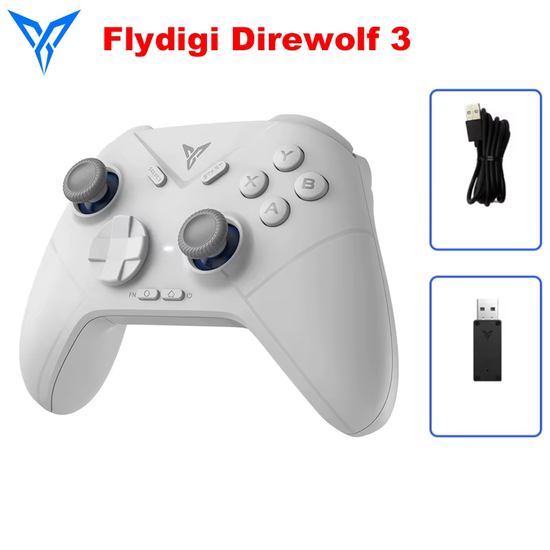 Manette de jeu sans fil Flydigi Direwolf 3/4 originale, compatible PC/NINTENDO SWITCH, pour Android/