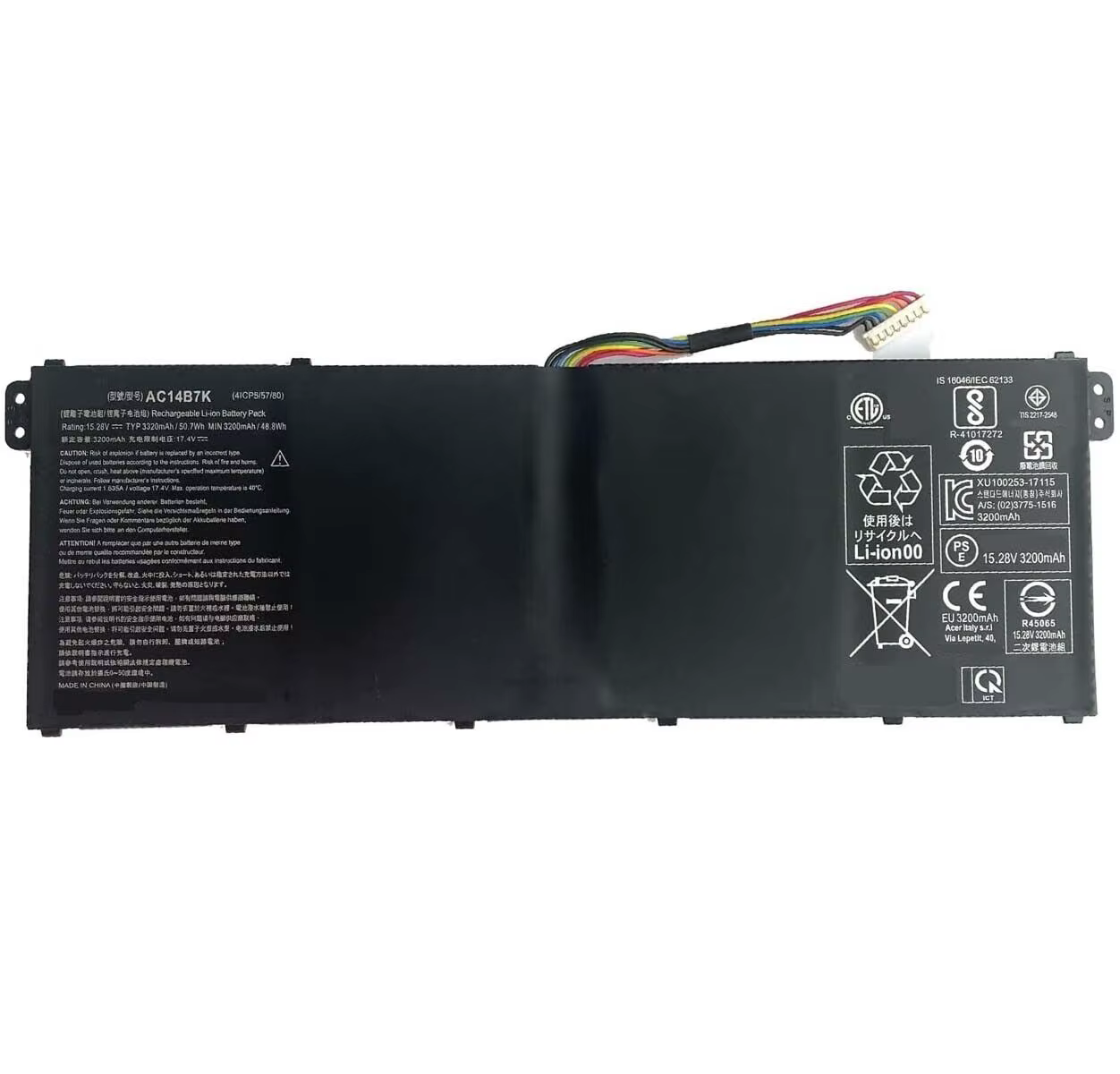 Batterie d'ordinateur portable pour Acer Nitro 5 AN515-42 pour Acer Spin 5 pour Acer Swift série SF3