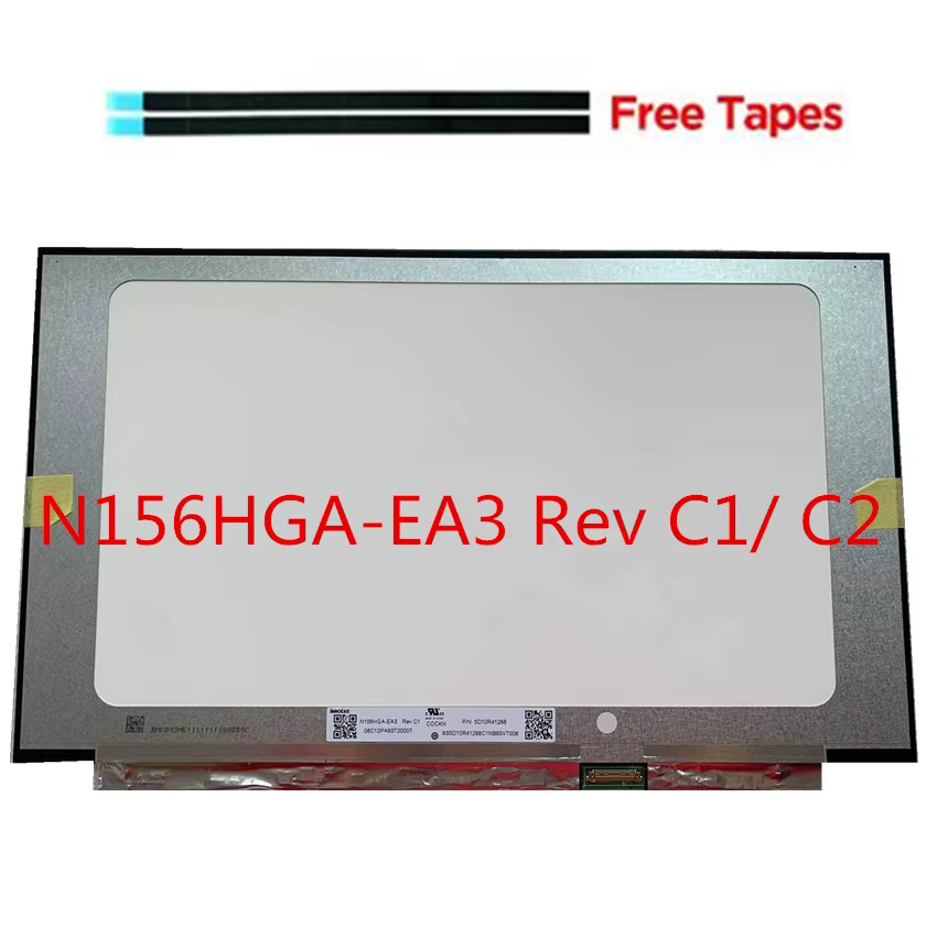 Écran LCD fin 15,6 pouces FHD 1920X1080 N156HGA-EA3 REV.C1 C2 C4 C3 N156HGA EA3 FHD 30 broches