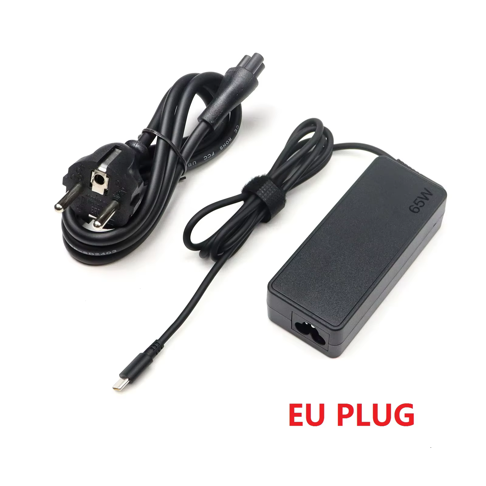 Adaptateur de chargeur d'ordinateur portable Type C Adaptateur d'alimentation 65W 20V 3.25A USB C po