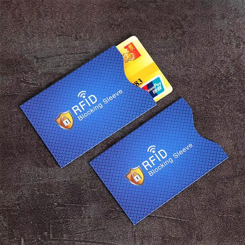 5 pièces mode Anti-vol pour RFID protecteur de carte de crédit blocage porte-carte manchon coque pea