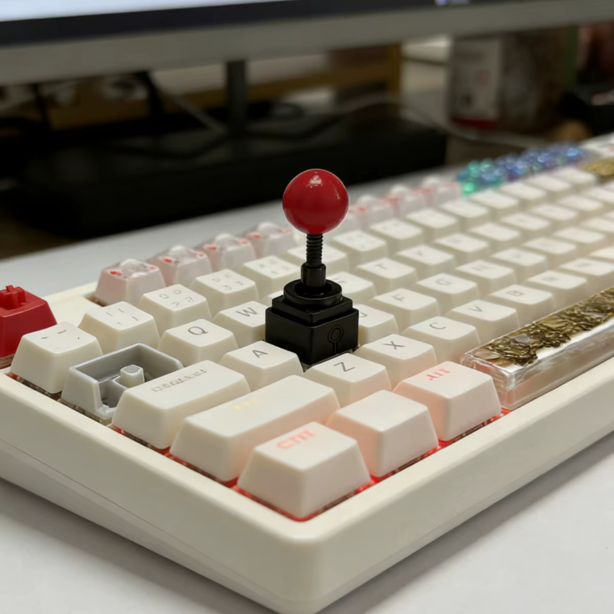 NOUVEAU : Capuchons de touches Artisan pour clavier mécanique – Contrôle de jeu Rocker, personnalité