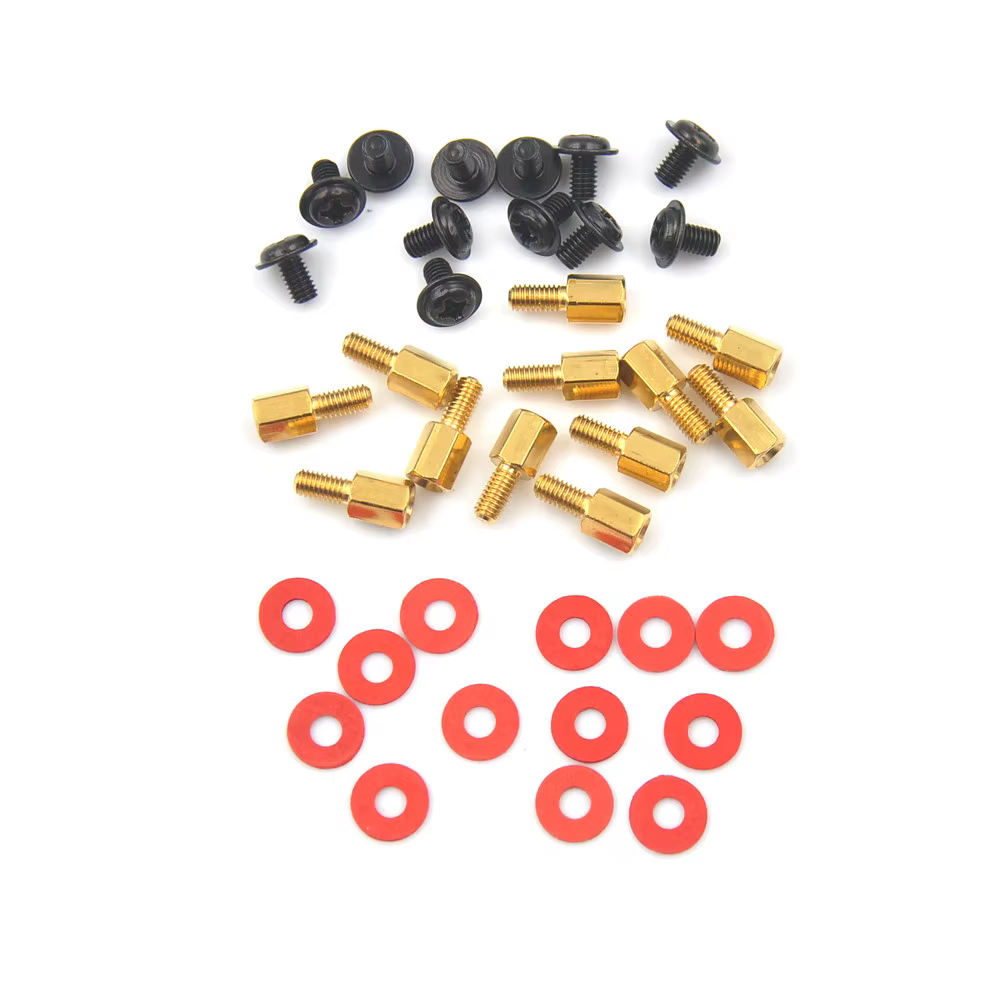 Kit de 12 vis pour ordinateur, entretoises/visses/rouleaux de fixation pour carte mère