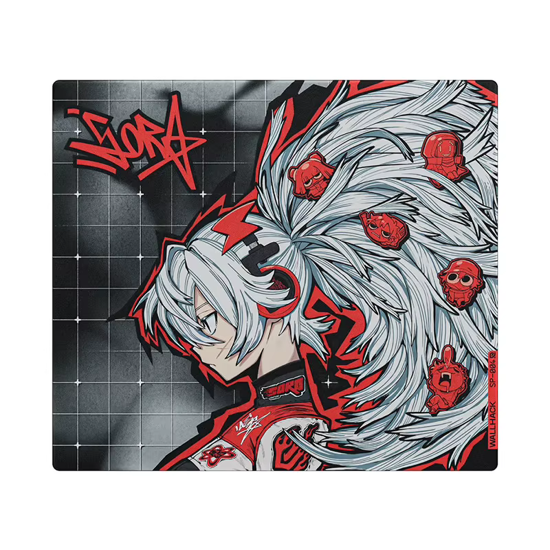 Tapis de souris en verre Drift Smooth, tapis de jeu, surface givrée lisse, imperméable, bureau, verr