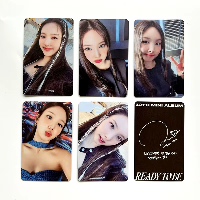 5 pièces/ensemble Kpop nouvel Album prêt à être Lomo carte Photo HD imprimé Album cartes Photo pour 