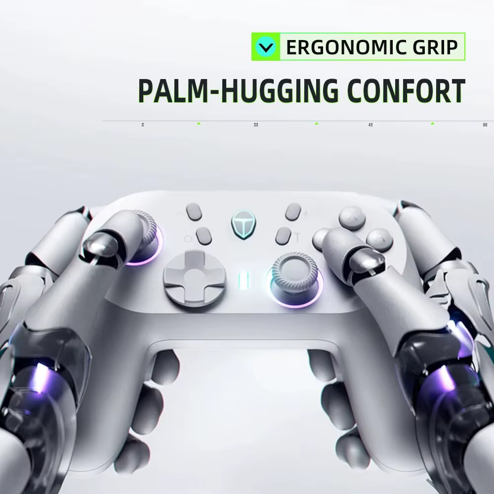 ThundeRobot G45 Pro Trois-mode Sans Fil Gamepad Gaming Controller Hall Effect Intégré NFC pour Commu
