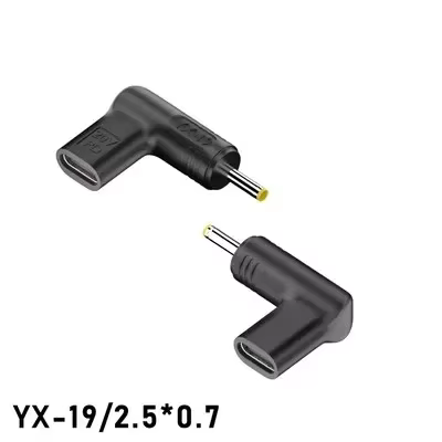 PD 100W Type C vers convertisseur de chargeur universel pour ordinateur portable pour Asus Lenovo Hp